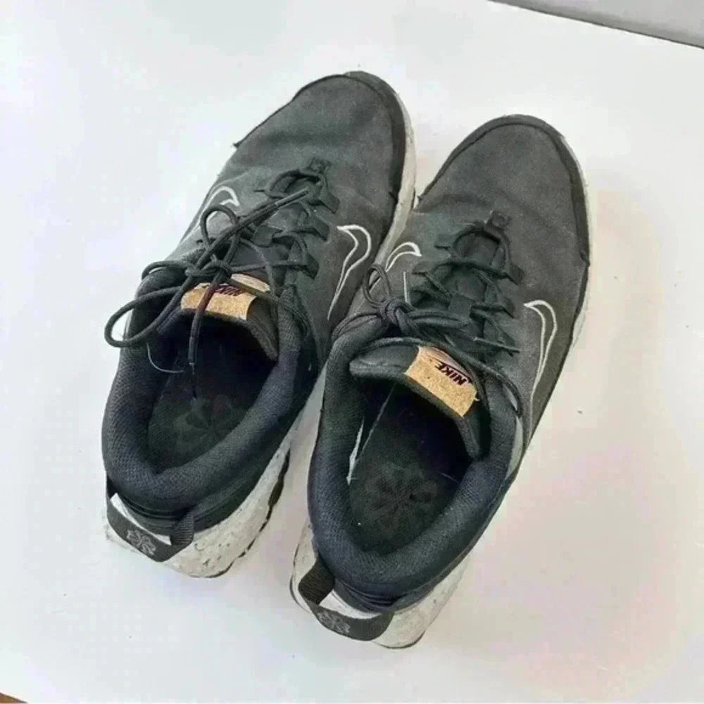 Nike Crater Remixa Mens Size 9.5‎ Black Running Trail Shoes Sneakers